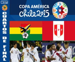 Puzzle BOL - PER, Copa America 2015